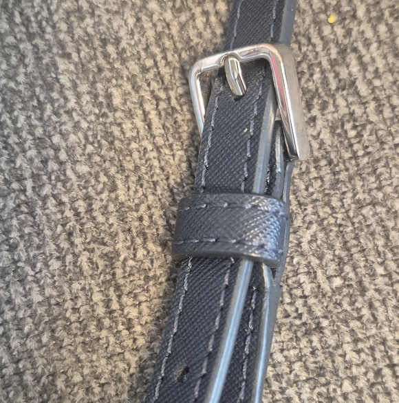 Kate Spade Navy Replacement Purse Strap with Silver Buckle Hardware - Picture 3 of 5